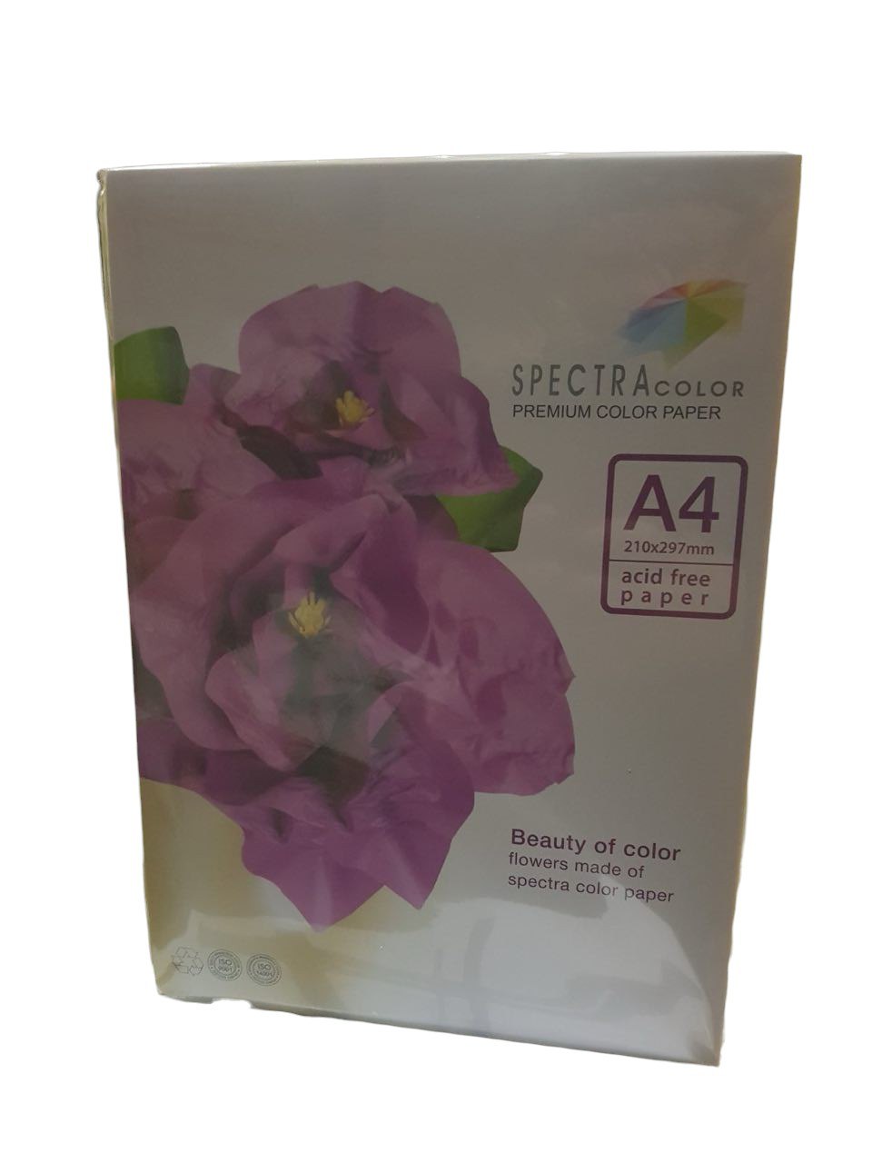 Папір SPECTRA COLOR,A4 ,160 Г/М2, 250 аркушів ,колір -жовтий(лимонний-IT210)